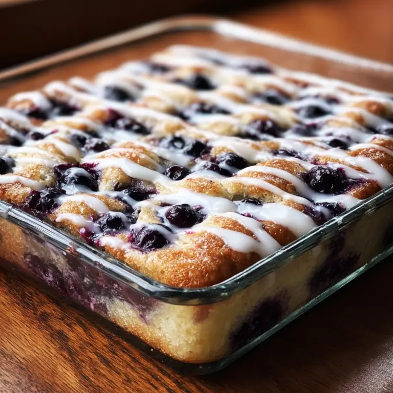 Blueberry Buttermilk Breakfast Cake Recipe