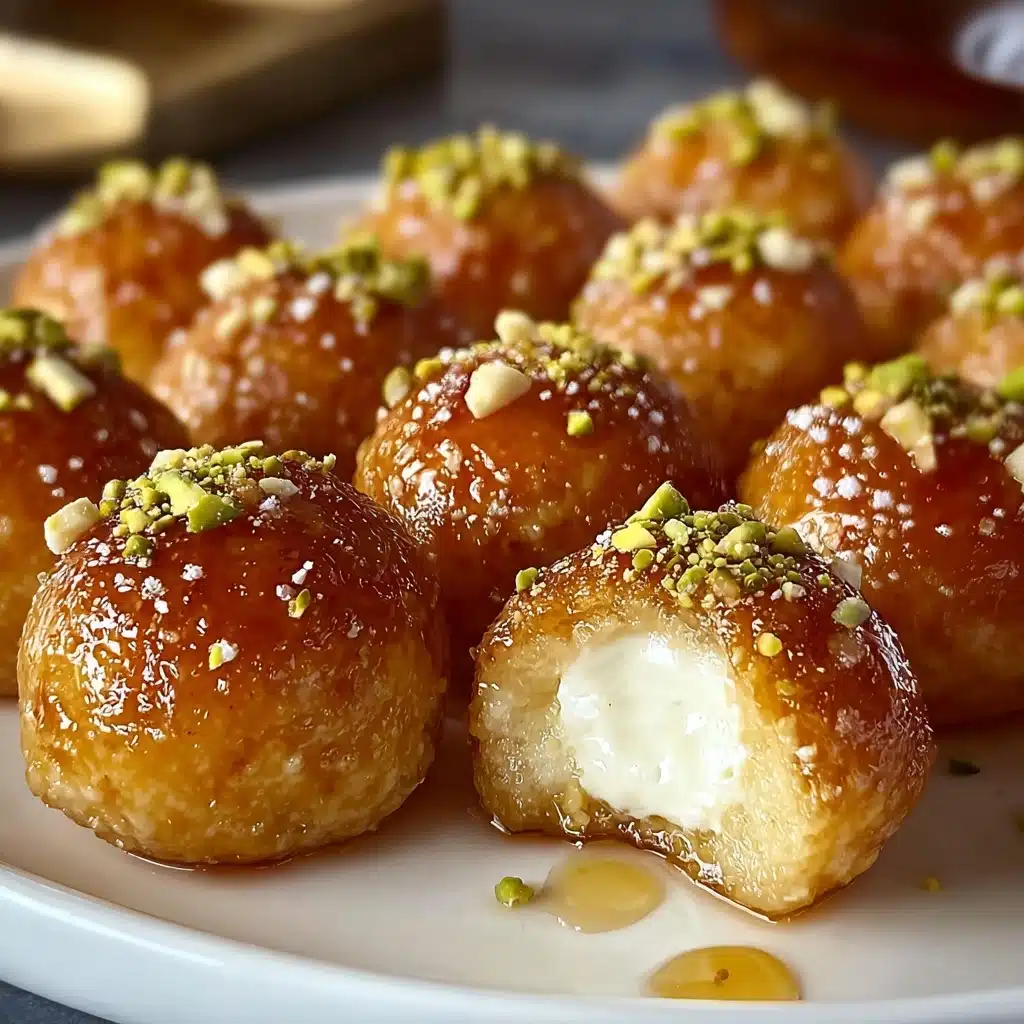 Ricotta pistachio honey bites Recipe - Recipe Image