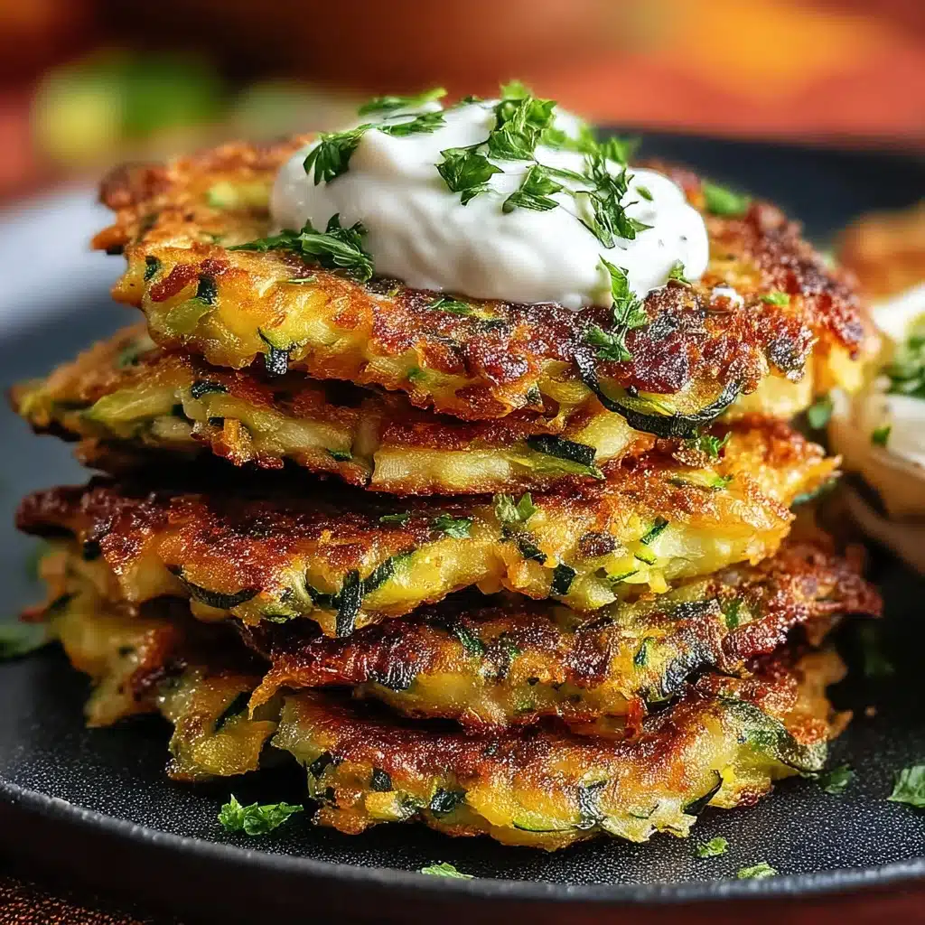 Easy Crispy Zucchini Fritters Recipe