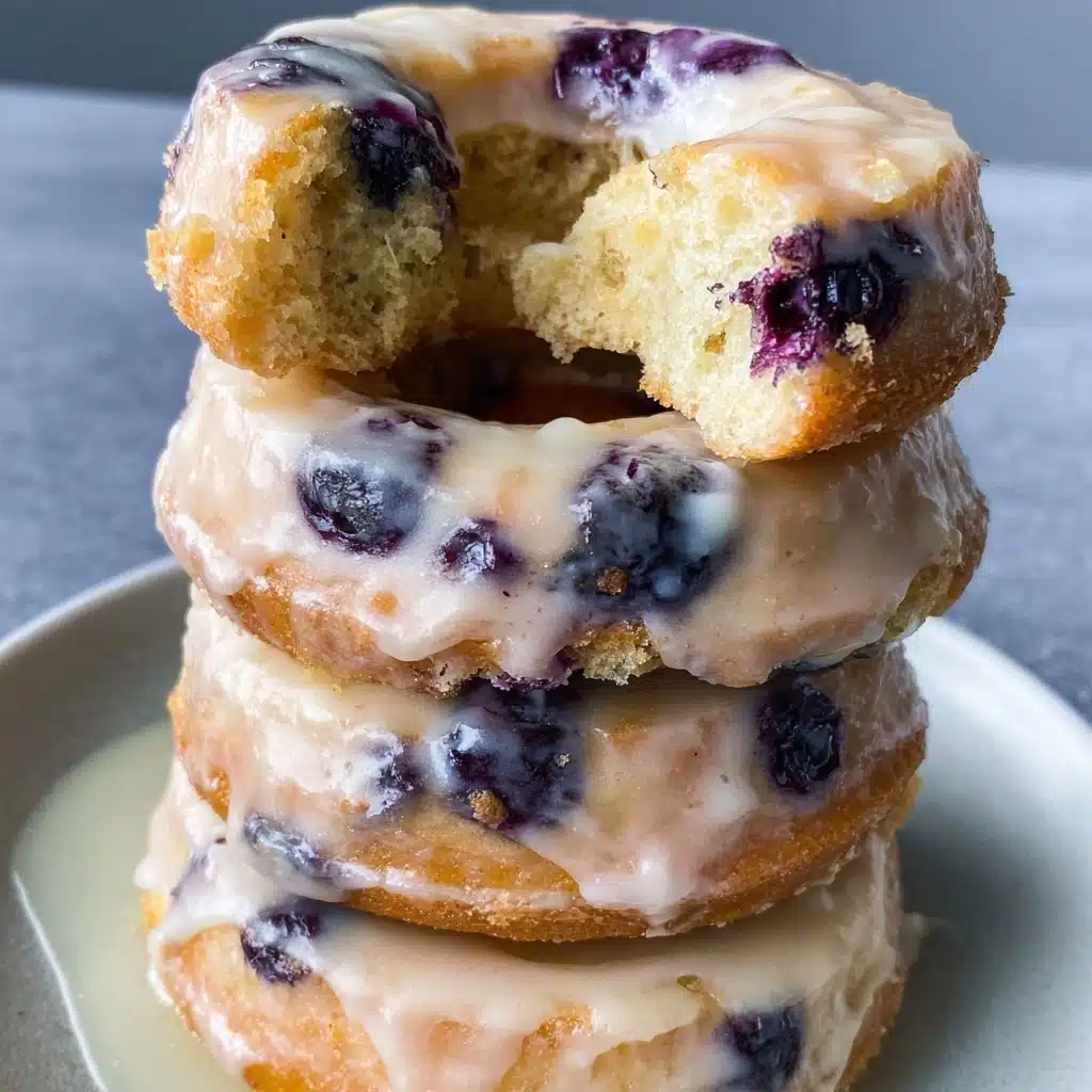 Baked Blueberry Donuts Recipe - Recipe Image