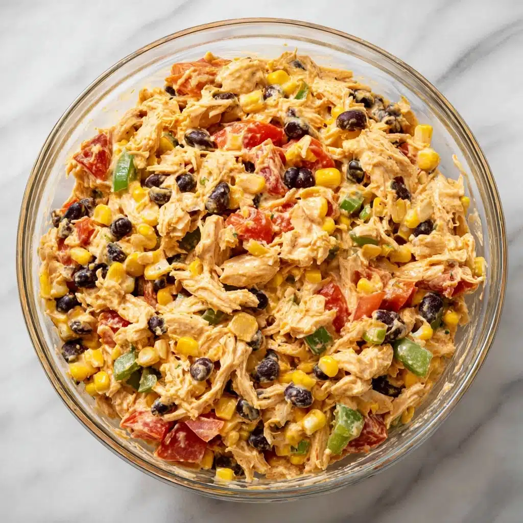 Quick Southwest Chicken Salad Recipe - Recipe Image