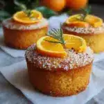 orange ginger honey cakes Recipe