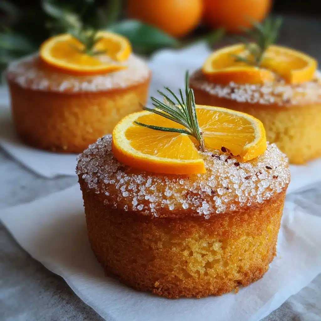 orange ginger honey cakes Recipe