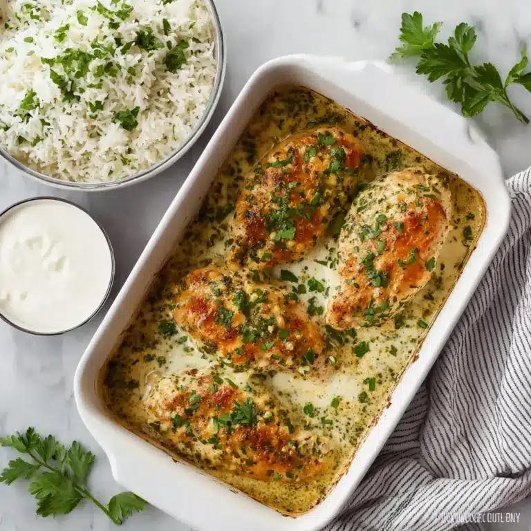 Smothered Cheesy Sour Cream Chicken Recipe