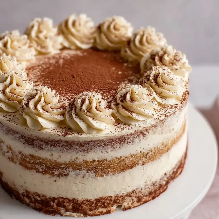 Tiramisu Cake Recipe