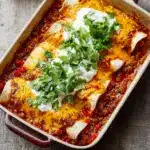 Easy Ground Beef Enchiladas Recipe