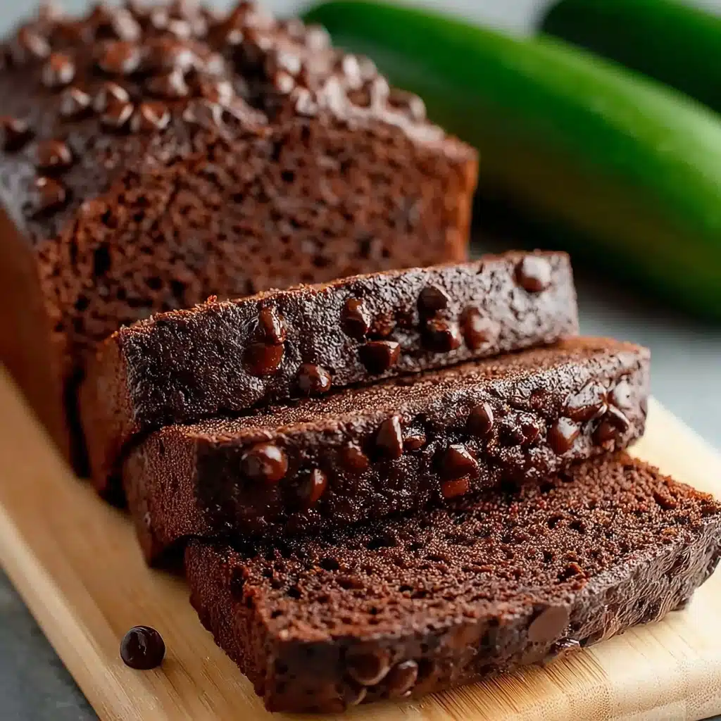 Indulgent Chocolate Zucchini Bread with Sour Cream Recipe - Recipe Image