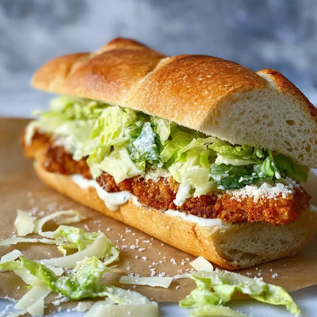 Crispy Chicken Caesar Sandwich Recipe - Recipe Image