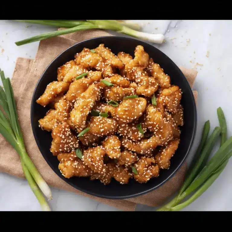 Easy Sesame Chicken Recipe
