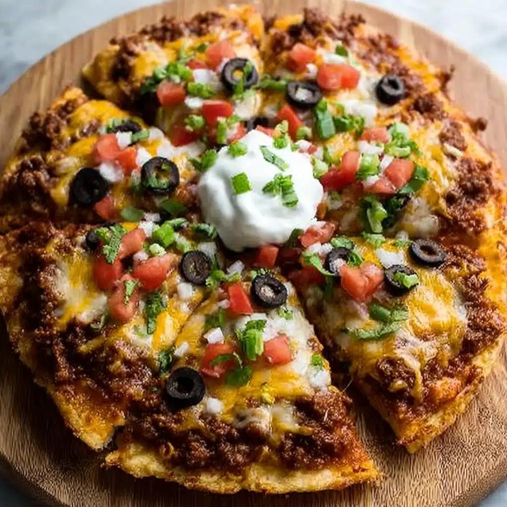 Taco Bell Mexican Pizza Delight Recipe - Recipe Image