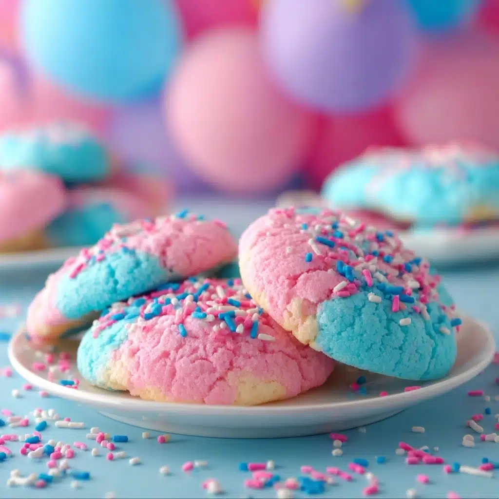 Delicious Cotton Candy Cookies Recipe - Recipe Image