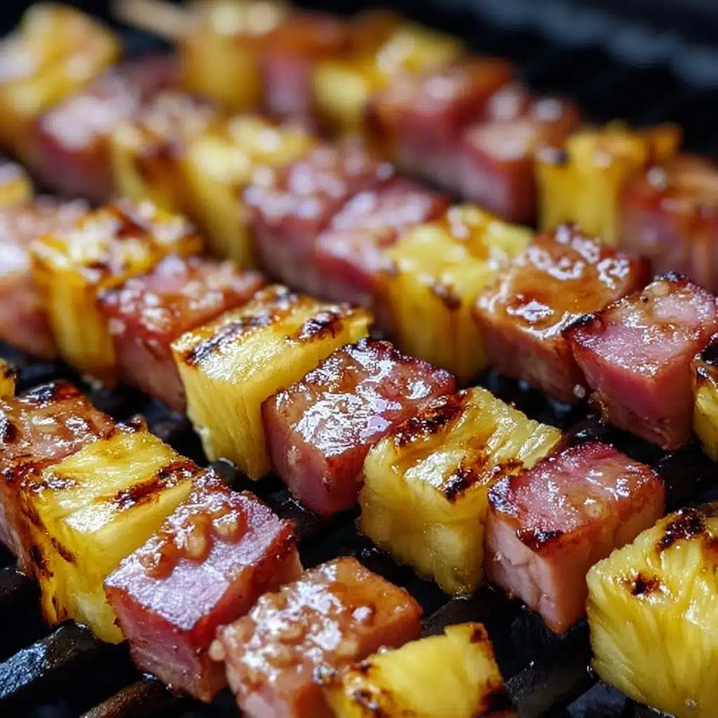 Hawaiian Ham and Pineapple Skewers Recipe