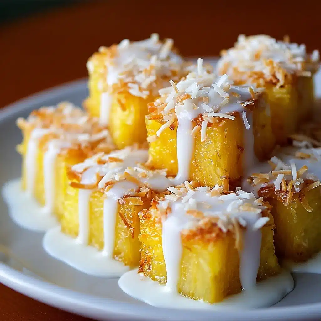 Coconut Pineapple Bites Recipe - Recipe Image