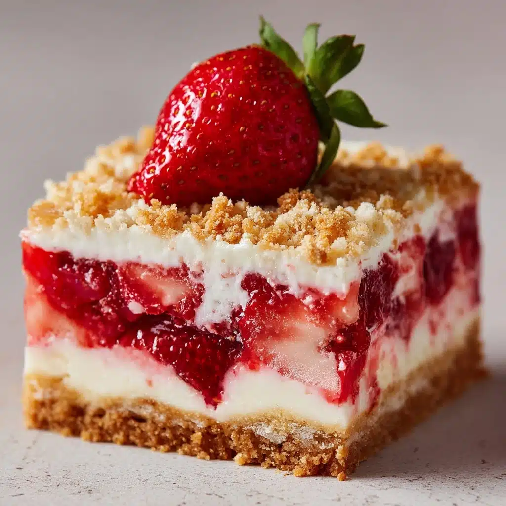 Strawberry Shortcake Bars Recipe - Recipe Image
