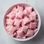Easy Strawberry Shortcake Puppy Chow Recipe