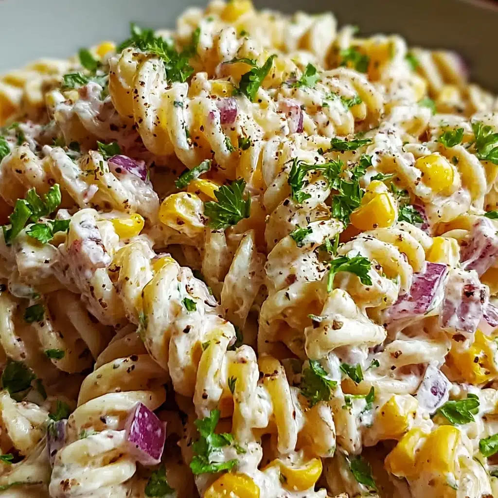 Street Corn Pasta Salad Recipe - Recipe Image