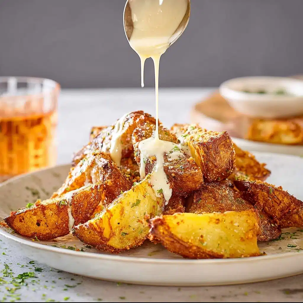 Seasoned Baked Potato Wedges Recipe - Recipe Image