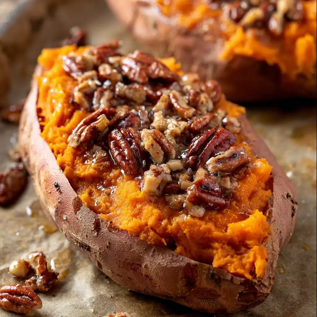 Twice Baked Sweet Potatoes Recipe