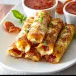 Keto Pizza Roll Ups Recipe