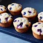 Blueberry Cream Cheese Protein Muffins Recipe
