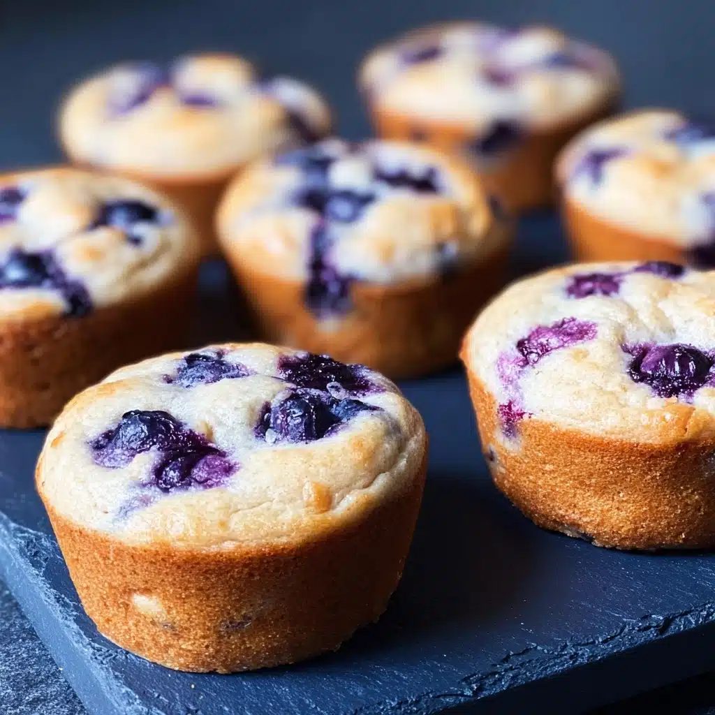 Blueberry Cream Cheese Protein Muffins Recipe - Recipe Image