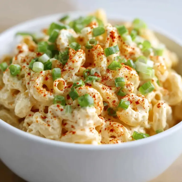 Deviled Egg Pasta Salad Recipe