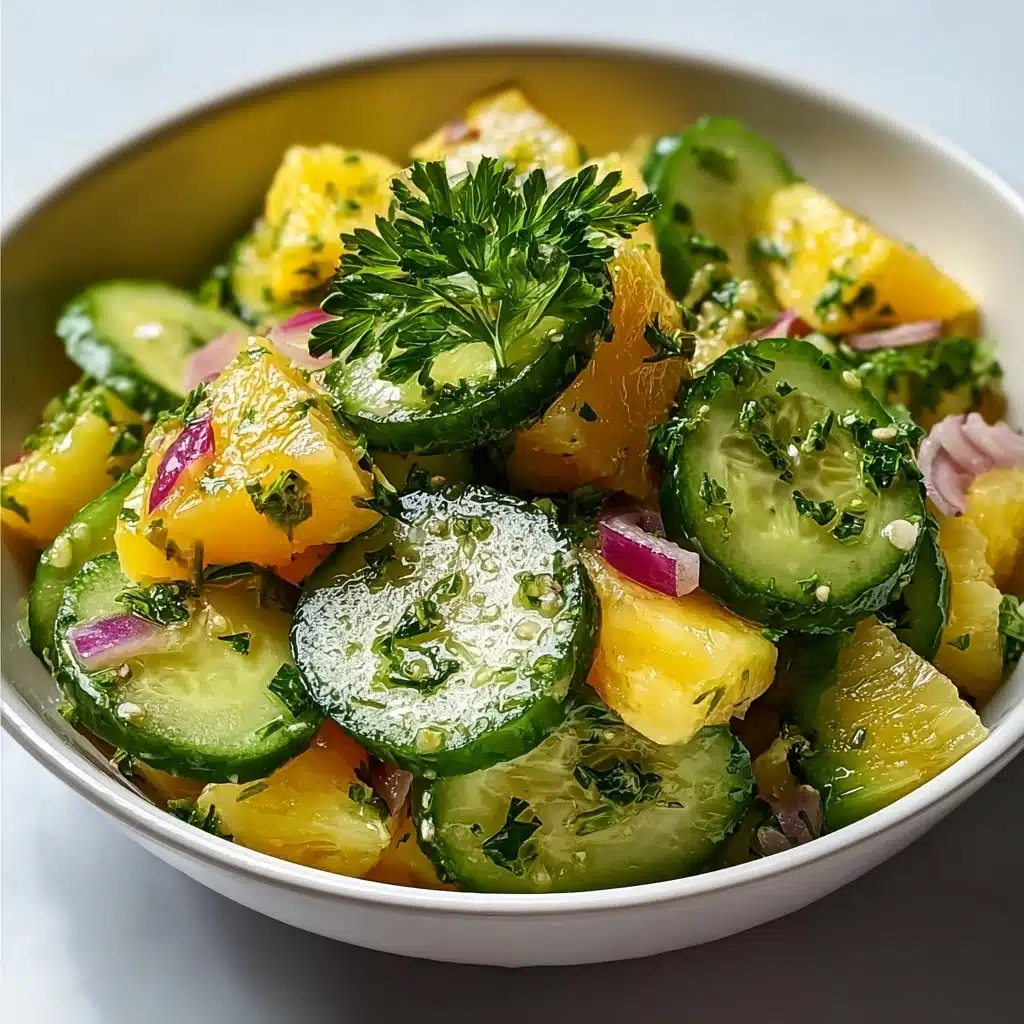 Pineapple Cucumber Salad Recipe - Recipe Image