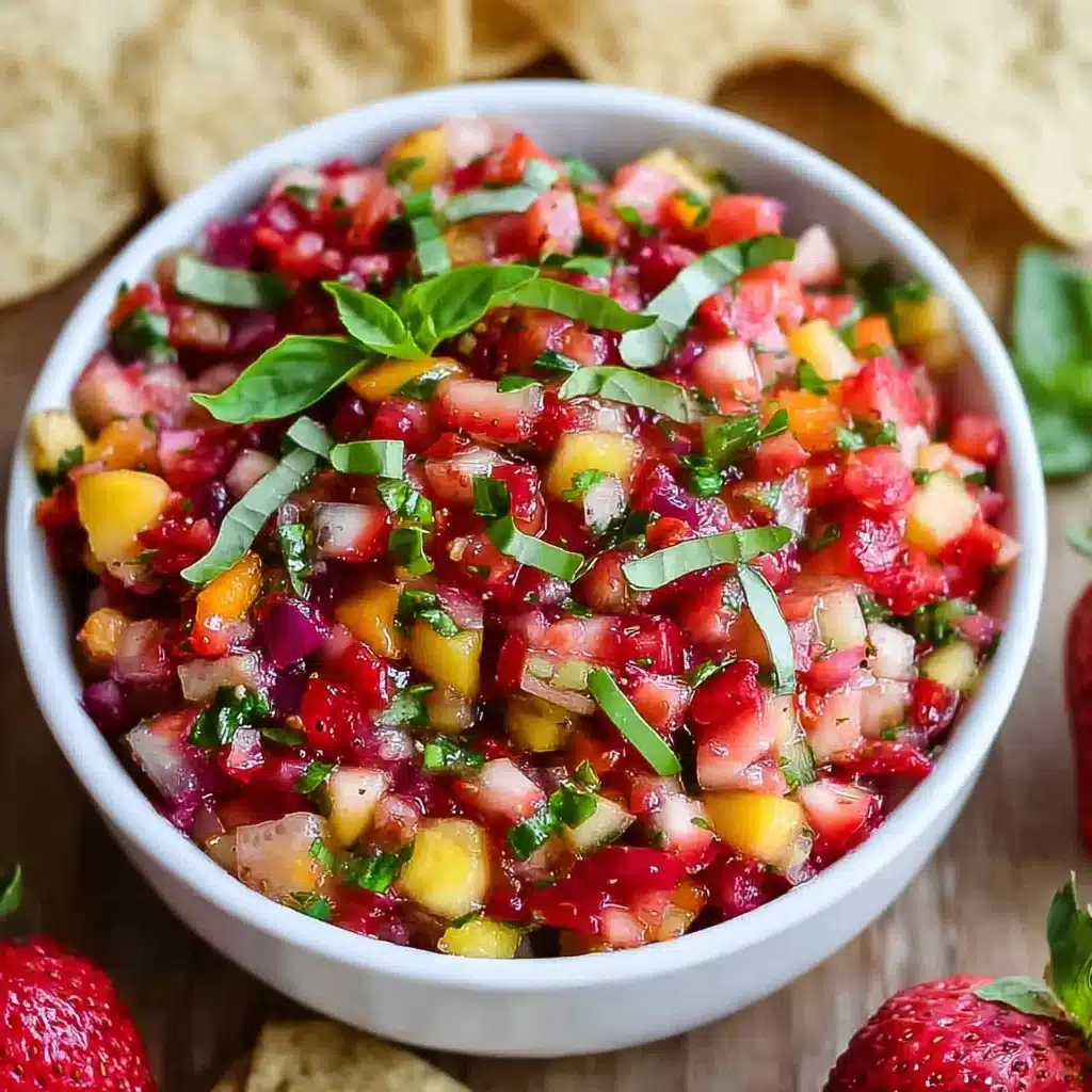 Fruit Salsa with Cinnamon Chips Recipe