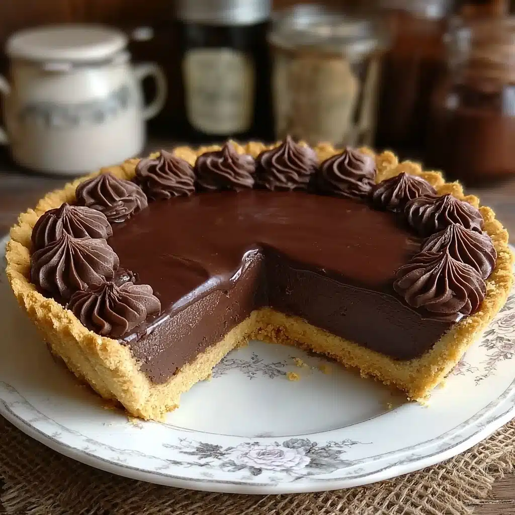 Old-Fashioned Chocolate Pie Recipe - Recipe Image