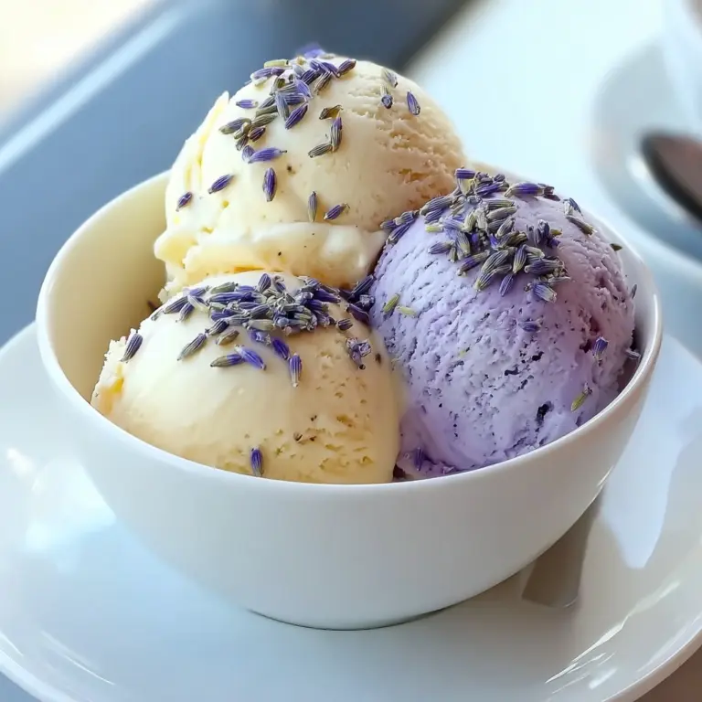 Honey Lavender Ice Cream Recipe