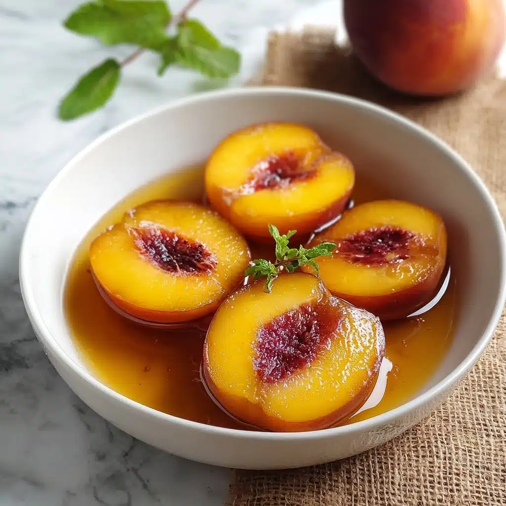 Cinnamon Sugar Baked Peaches Recipe - Recipe Image