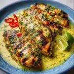 Grilled Salsa Verde Pepper Jack Chicken Recipe
