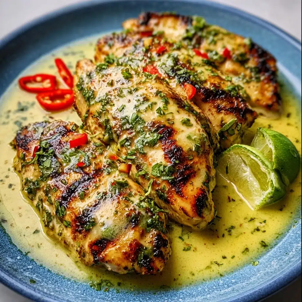 Grilled Salsa Verde Pepper Jack Chicken Recipe
