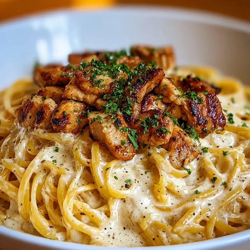 the best Cowboy Butter Chicken Linguine Recipe