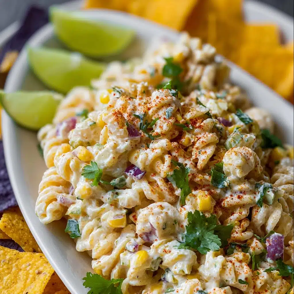 Mexican Street Corn Pasta Salad Recipe