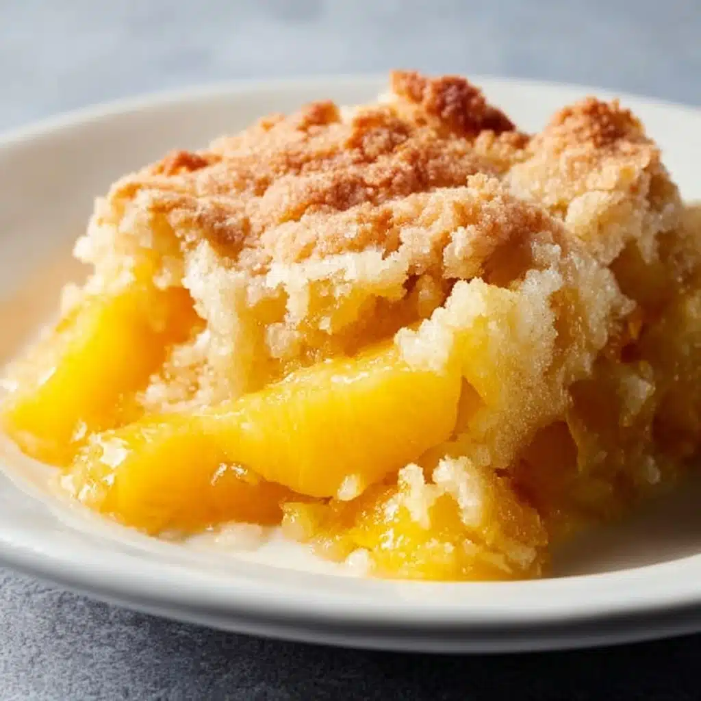 Easy Peach Cobbler Recipe - Recipe Image