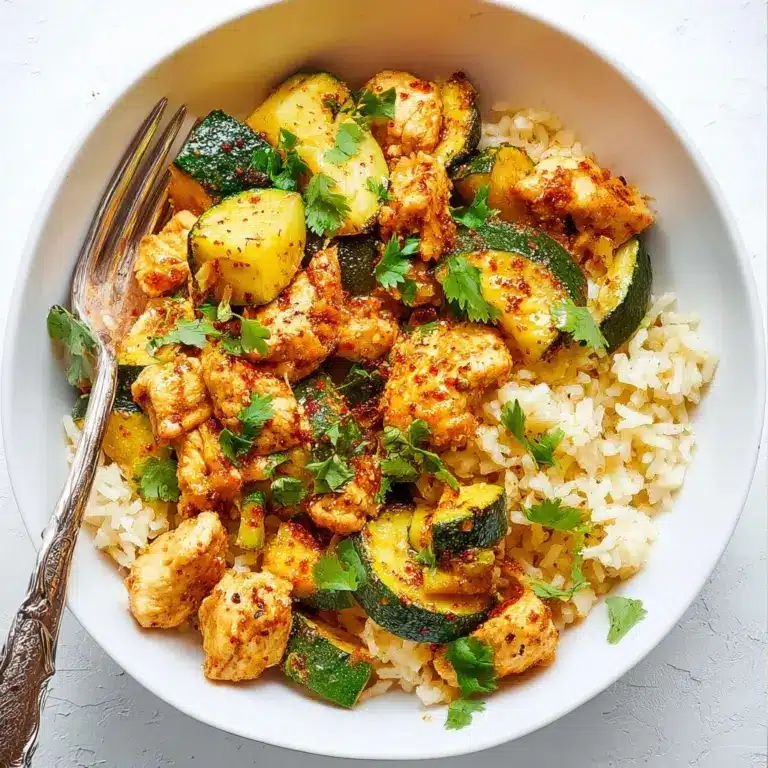 Easy Baked Chicken and Zucchini Recipe