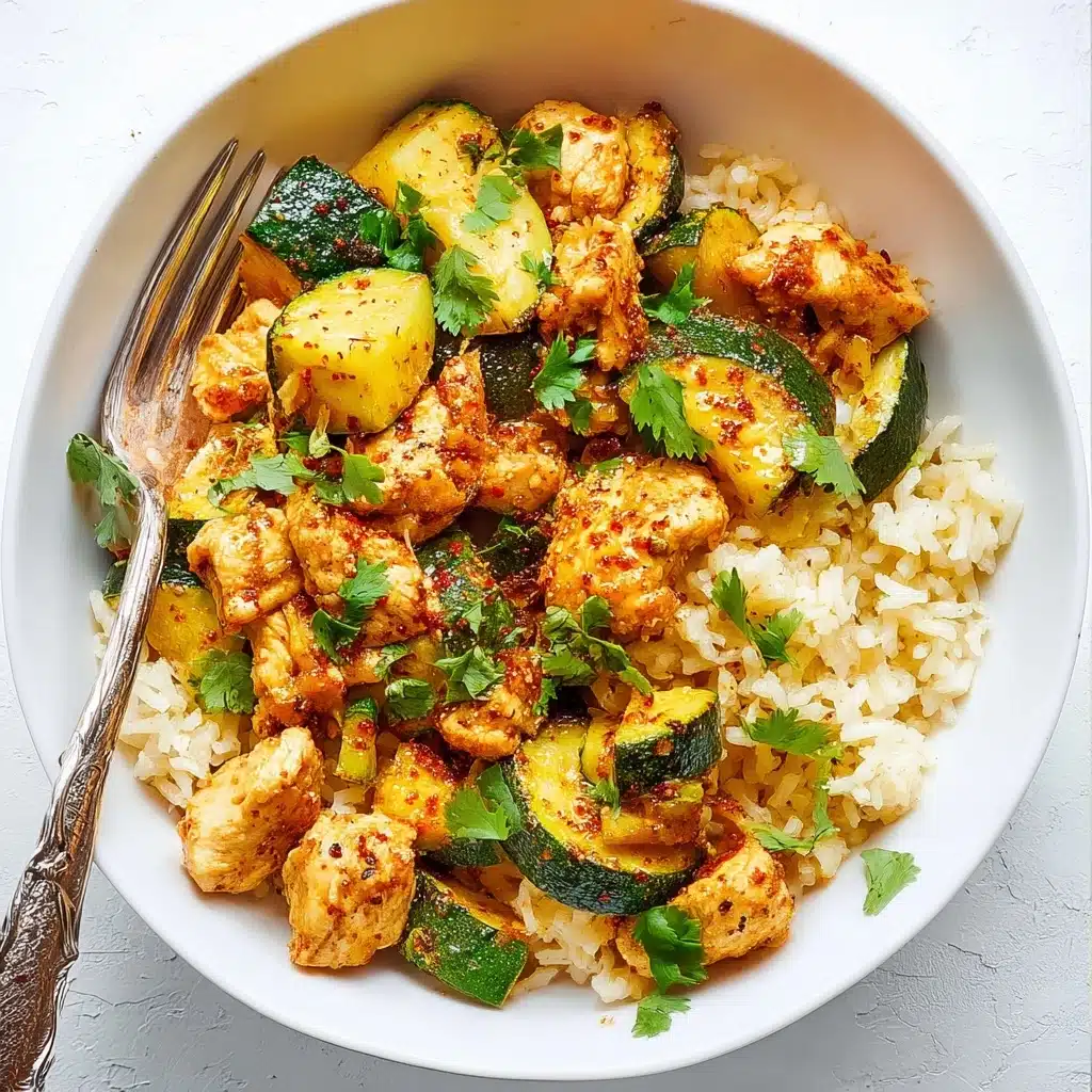 Easy Baked Chicken and Zucchini Recipe