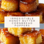 Honey Butter Cornbread Poppers Recipe