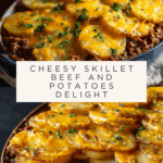 Cheesy Ground Beef and Potatoes Recipe