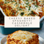 Baked Cream Cheese Spaghetti Casserole Recipe