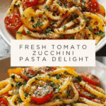 Tomato Zucchini Pasta Recipe