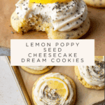 Lemon Poppy Seed Cheesecake Cookies Recipe
