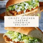 Crispy Chicken Caesar Sandwich Recipe