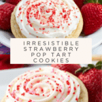 Strawberry-Filled Pop Tart Cookies Recipe