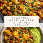 Mexican Ground Beef and Potato Skillet Recipe