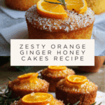 orange ginger honey cakes Recipe