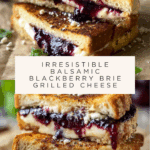 Easy Balsamic Blackberry Bliss Grilled Cheese Recipe