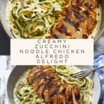 Zucchini Noodle Chicken Alfredo Recipe