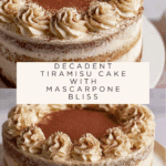 Tiramisu Cake Recipe